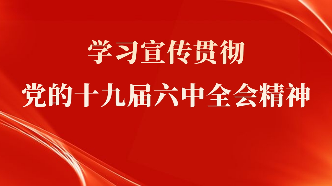 主题党课：学习宣传贯彻党的十九届六中全会精神
